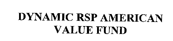DYNAMIC RSP AMERICAN VALUE FUND