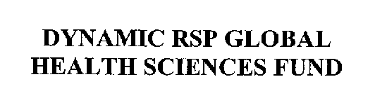 DYNAMIC RSP GLOBAL HEALTH SCIENCES FUND