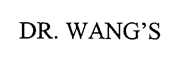 DR. WANG'S