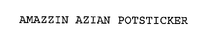 AMAZZIN AZIAN POTSTICKER