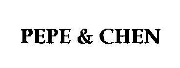 PEPE & CHEN