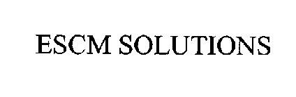 ESCM SOLUTIONS
