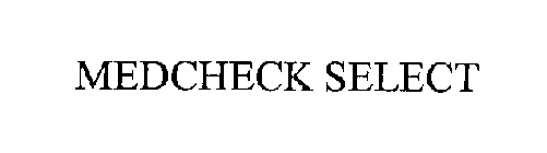 MEDCHECK SELECT