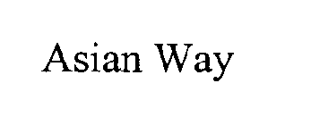 ASIAN WAY