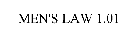 MEN'S LAW 1.01