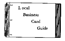 LOCAL BUSINESS CARD GUIDE