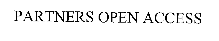 PARTNERS OPEN ACCESS