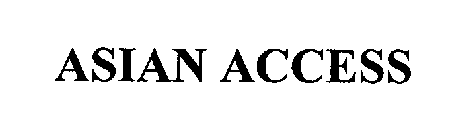 ASIAN ACCESS