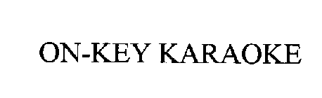 ON-KEY KARAOKE