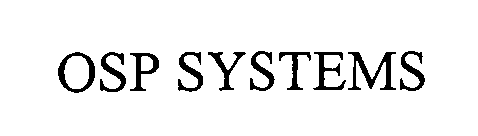 OSP SYSTEMS
