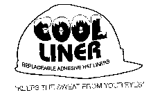 COOL LINER REPLACEABLE ADHESIVE HAT LINERS 