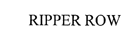RIPPER ROW