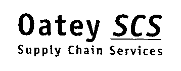 OATEY SCS SUPPLY CHAIN SERVICES