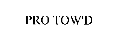 PRO TOW'D