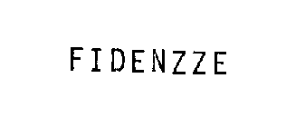 FIDENZZE