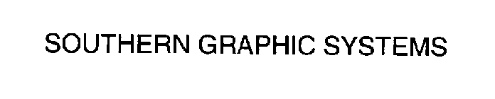 SOUTHERN GRAPHIC SYSTEMS