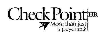 CHECKPOINT HR MORE THAN JUST A PAYCHECK