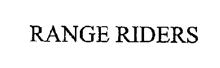 RANGE RIDERS