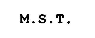 M.S.T.