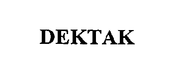 DEKTAK