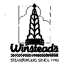 WINSTEAD'S STEAKBURGERS SINCE 1940