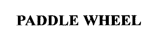 PADDLE WHEEL