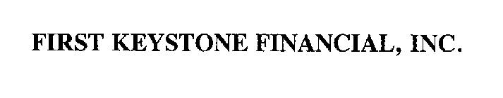 FIRST KEYSTONE FINANCIAL, INC.