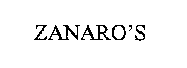 ZANARO'S
