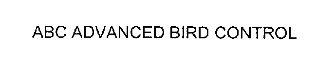 ABC ADVANCED BIRD CONTROL