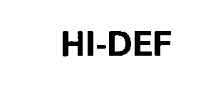 HI-DEF