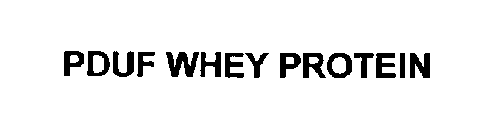 PDUF WHEY PROTEIN