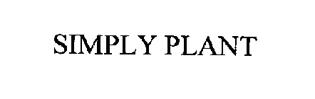 SIMPLY PLANT