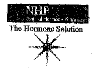 NHP NATURAL HORMONE PHARMACY THE HORMONE SOLUTION