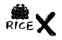 RICE X