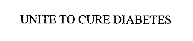 UNITE TO CURE DIABETES