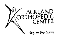 ACKLAND ORTHOPEDIC CENTER STAY IN THE GAME