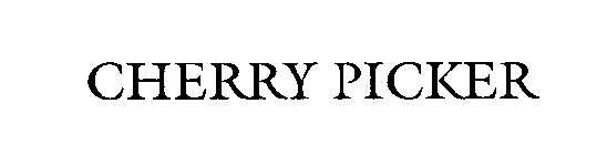 CHERRY PICKER
