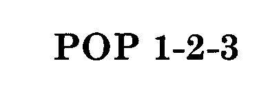 POP 1-2-3