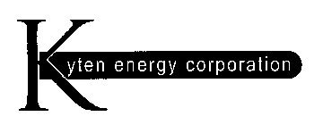 KYTEN ENERGY CORPORATION