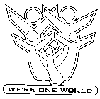 WE'RE ONE WORLD