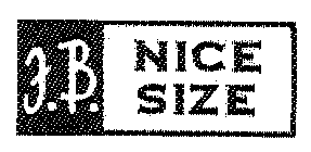 J.B. NICE SIZE