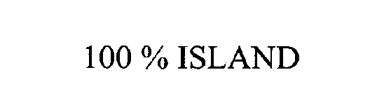100 % ISLAND
