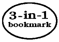 3-IN-1 BOOKMARK