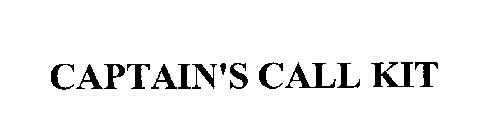 CAPTAIN'S CALL KIT