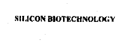 SILICON BIOTECHNOLOGY