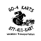 GO-4 KARTS 1-877-411-KART LOCATION TRANSPORTATION