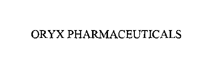 ORYX PHARMACEUTICALS