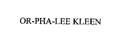 OR-PHA-LEE KLEEN