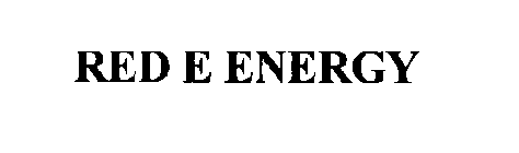 RED E ENERGY