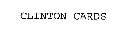 CLINTON CARDS